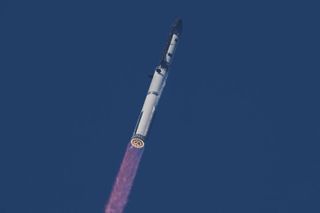 SpaceX launches its biggest, most beefed-up Starship yet on a test flight