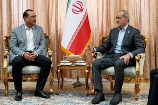 Trump says a deal with Iran and opening of Strait of Hormuz are 'largely negotiated'