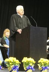 Augustana College and Bengals quarterback Ken Anderson finally walks the stage