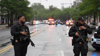  Suspect dead after opening fire near White House security checkpoint, Secret Service says