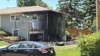  Crews at the scene of house fire in Bettendorf