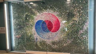 Korean artist with QCA link honored with painting hung in the Pentagon