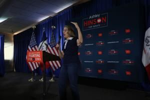 Trump endorsements take center stage for Miller-Meeks, Hinson in Iowa
