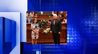 Senior serves as Page for a Day with Rep. Dan Swanson