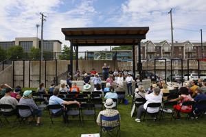 Sunday rally draws more than 100 people to Davenport's MLK Park