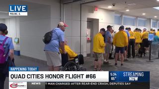  More than 80 veterans fly to Washington for 66th Honor Flight of the Quad Cities