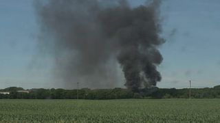 Fire at recycling plant in Sterling