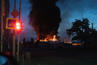 Scenes from the aftermath of Russia's latest massive attack on Kyiv