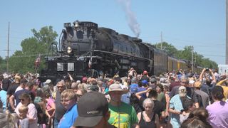 Largest operational steam locomotive ‘Big Boy’ stops in Eastern Iowa for America 250 tour