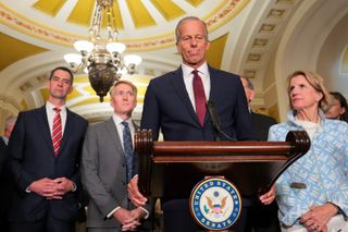 Senate Republicans start debate on ICE funding package
