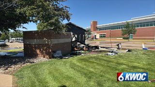  Firefighters extinguish shed fire on Genesis Hospital campus in Bettendorf
