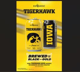 New beer TIGERHAWK supports Hawkeye athletics
