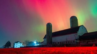 After solar flare, could we see the northern lights in the QCA?