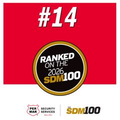 Per Mar Security awarded No. 14 on SDM 100