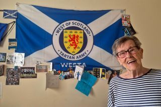 She waited decades for Scotland to make the World Cup. At 93, she'll be cheering in person