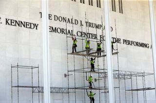 Trump's name is poised to be removed from the Kennedy Center