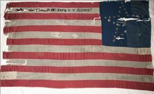 Memories of Muscatine: A flag from the Civil War