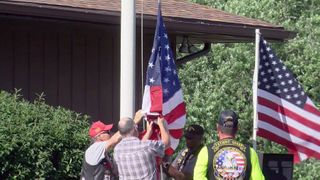 Davenport Elks Lodge holds flag retirement ceremony for Flag Day