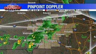Showers and storms early today, but severe weather for tomorrow