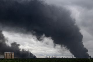 Ukraine hits a Moscow oil refinery and other sites in a large-scale drone attack
