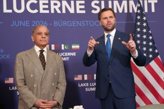 Trump threatens to 'hit Iran very hard again' while Vance in Switzerland for talks