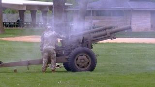 Rock Island Arsenal testing cannons this week
