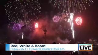  Red, White & Boom! lights Up the Mississippi Friday 