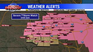 Severe T'Storm Watch issued for Quad Cities during Red, White and Boom