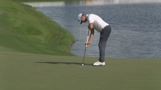 Lucas Glover builds a 2 stroke lead at JDC after bogey free first half of tournament