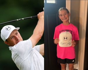 Neighborly kid finds a fan in Jordan Spieth during John Deere Classic