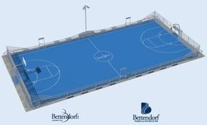 Bettendorf unveils first public futsal court at Kiwanis Park