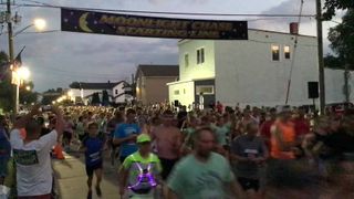 WATCH: Every runner & walker starting the Moonlight Chase in Eldridge