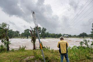 Flood sirens blare in southcentral Texas as rivers reach perilous heights