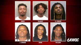  6 arrested in connection with Burlington robberies, police say