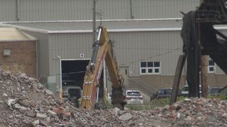  Former JI Case Plant demolition underway