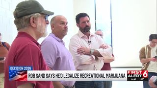 Iowa lt. gov. candidate addresses marijuana legalization concerns during addiction treatment facility tour