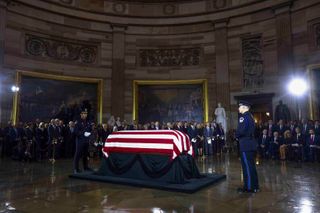Leaders gather in Washington to pay their final tributes to Lindsey Graham