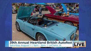  Heartland British Autofest returns to LeClaire for 39th year