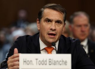 Trump says he 'may' pull Blanche AG nomination temporarily