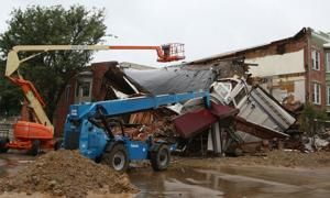 Store owners near Muscatine demolition site feel the pinch of slower customer traffic