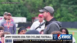  Iowa State football opens fall camp under first-year coach Jimmy Rogers