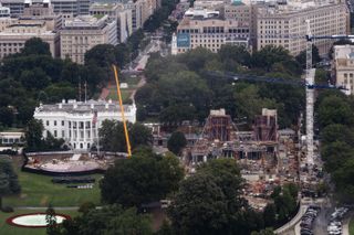 Another court blocks White House ballroom work, teeing up a Supreme Court review