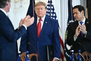 Haunted by Hoover, Trump searches for an endgame in Iran