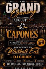 Capones Bar & Lounge grand opening to be held Saturday in East Moline