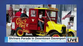  Davenport to host regional Shriners gathering with parade, fairgrounds events  