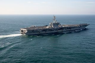 New aircraft carrier heads toward Mideast after reports of issues on long-deployed USS Lincoln
