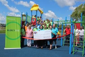 MercyOne Genesis opens pediatric therapy playground at GOPEDS