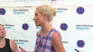 Hinson talks debt, spending at Iowa Des Moines Register Soapbox