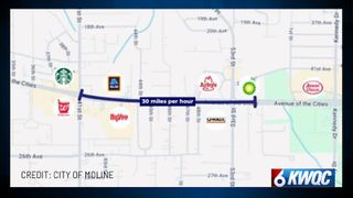  Speed limit reduced on section of Avenue of the Cities