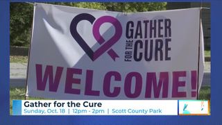 Gather for the Cure set for Oct. 18 at Scott County Park